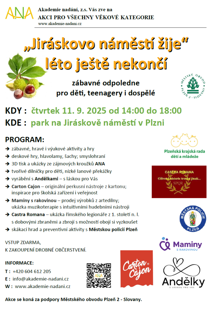 Jiráskovo náměstí žije