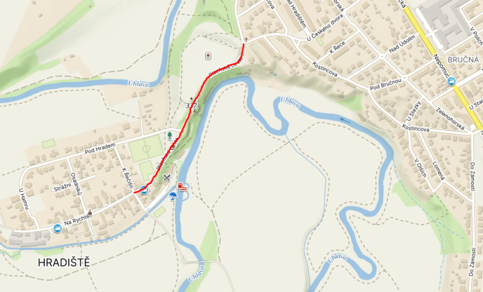 Plzeňská cesta-mapa Plzeňská cesta-mapa
